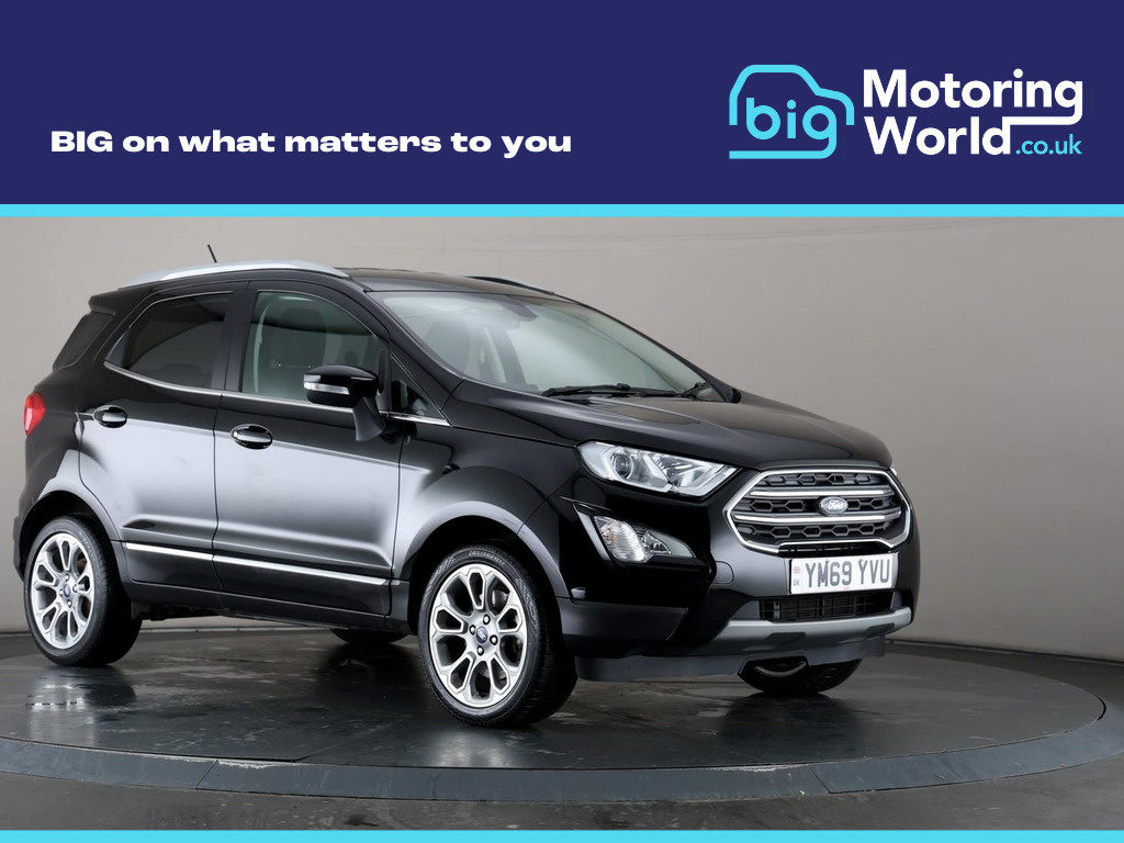 Ombrellone Parasole Per Auto Ford Ecosport ST Line 2018-2024, Protezione Solare Anti UV Pieghevole, Interni - 5